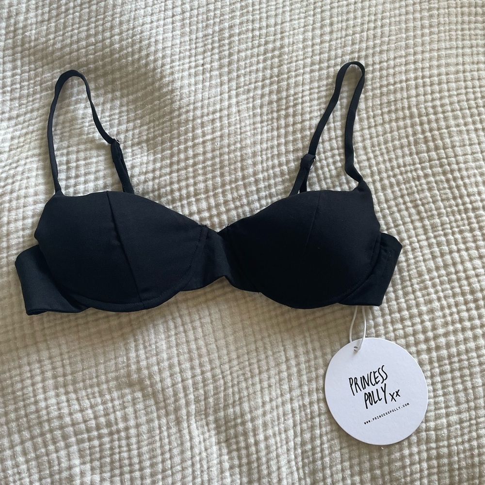 Princess Polly black bra top